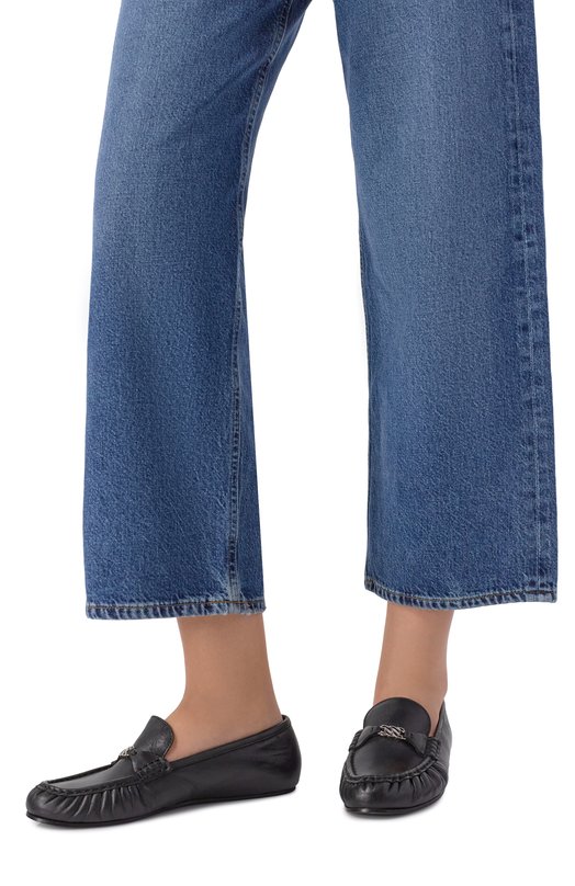 Кожаные мокасины Casadei 1D325B0101/C2996 Чёрный  1D325B0101/C2996 Фото 2