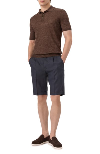 Замшевые лоферы DOUCAL'S, арт. DU3267ARTHUY009I, фото 2