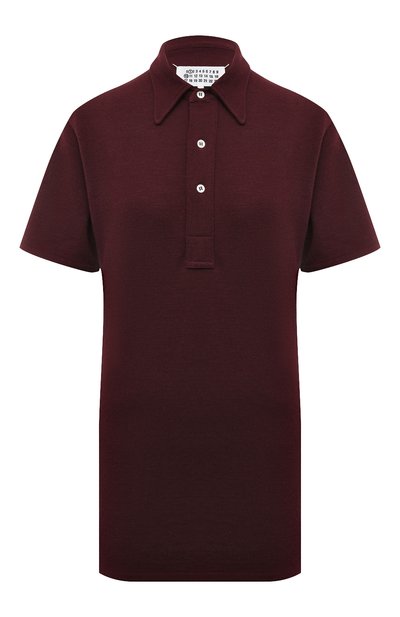Поло из шерсти и хлопка MAISON MARGIELA, арт. S51GL0047/S24635, фото 1
