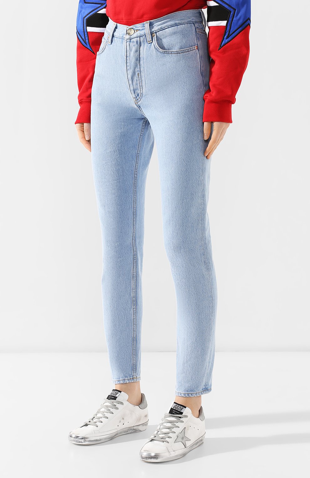 Джинсы прямого кроя TWO WOMEN IN THE WORLD, арт. KAR0LINA/UVTB6, фото 3