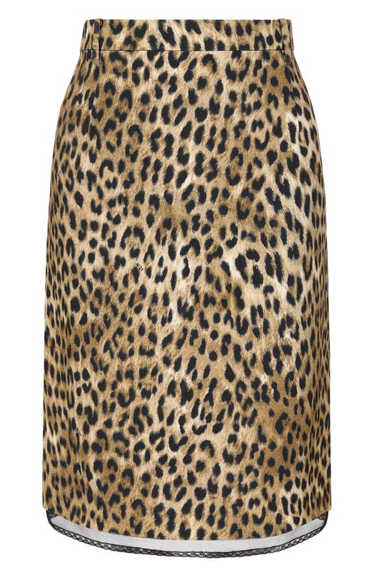 Юбка из вискозы N21 C021/5245 Леопардовый C021/5245