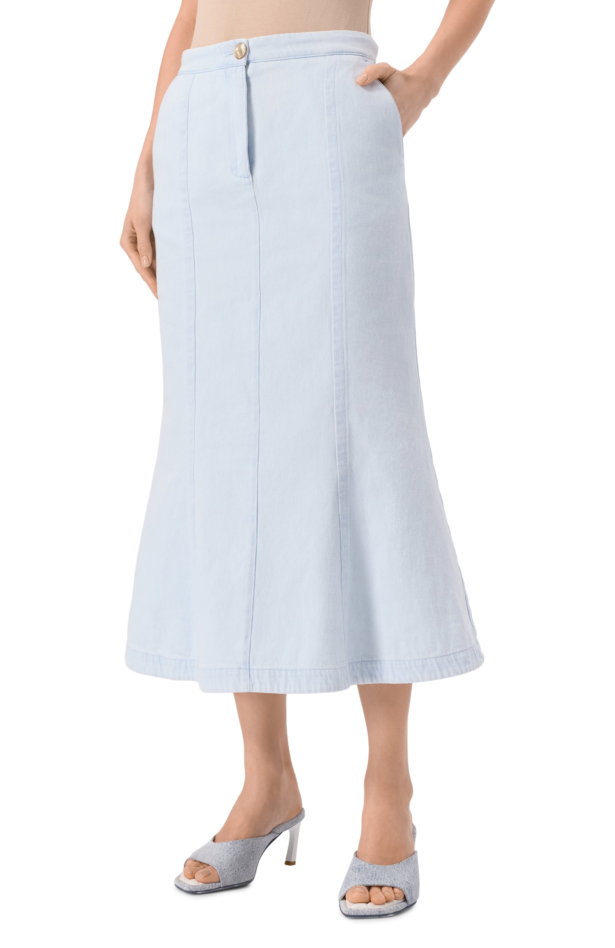 Джинсовая юбка AGNONA, арт. TG0903/U2079, фото 3