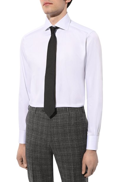 Хлопковая сорочка ZEGNA, арт. 5010/9MS0BA, фото 4