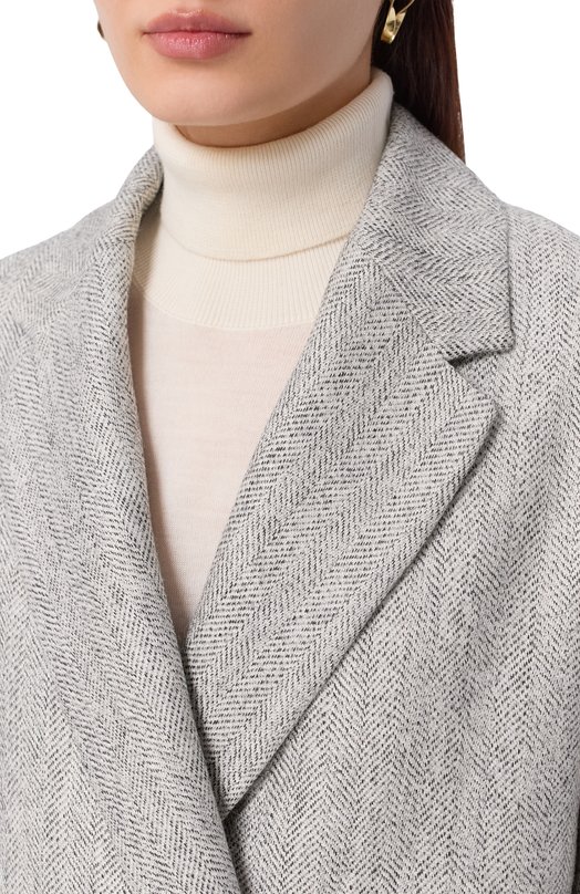 Жакет из шерсти и вискозы Antonelli Firenze M3452P/895C Серый  M3452P/895C Фото 5