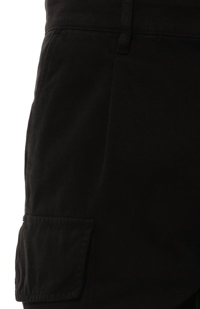 Хлопковые брюки-карго C.P. COMPANY черного цвета по цене 37600 руб., арт. 17CMPA259A1102340, фото 5 Хлопковые брюки-карго C.P. COMPANY, арт. 17CMPA259A1102340, фото 5