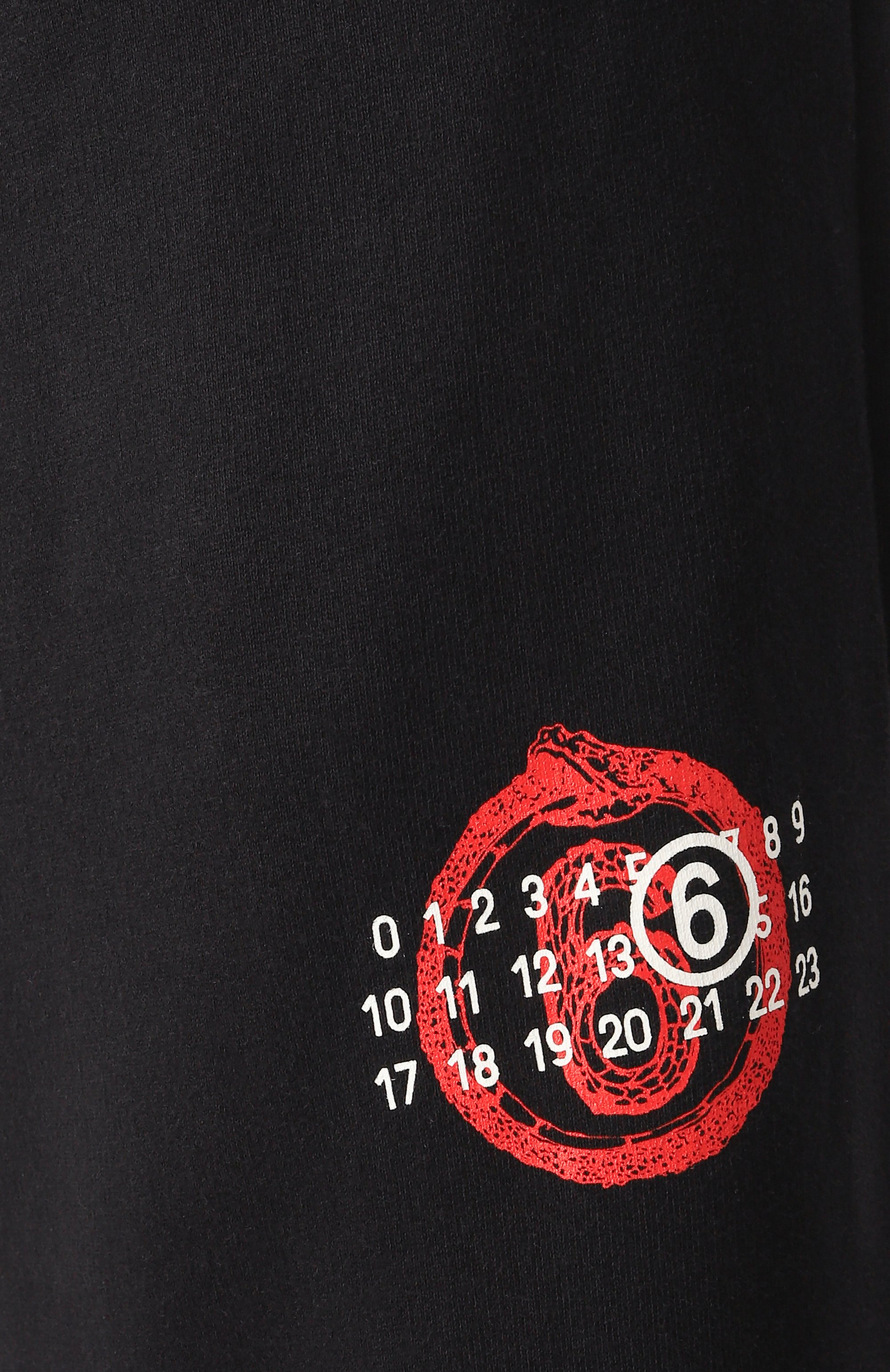 Хлопковые джоггеры MM6, арт. S62KB0227/M25014, фото 6