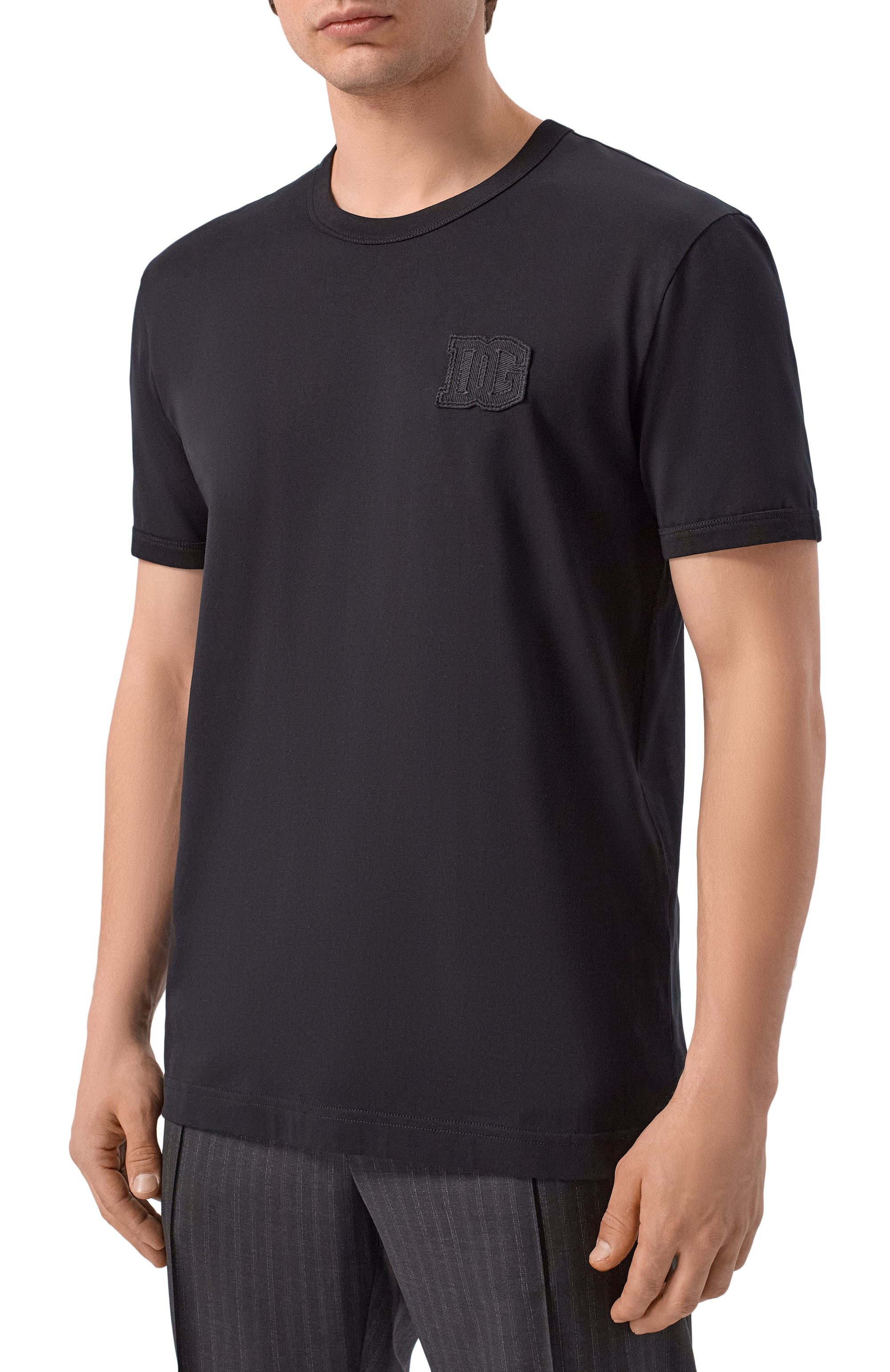 Хлопковая футболка DOLCE & GABBANA, арт. G8PV1Z/G7P3N, фото 3