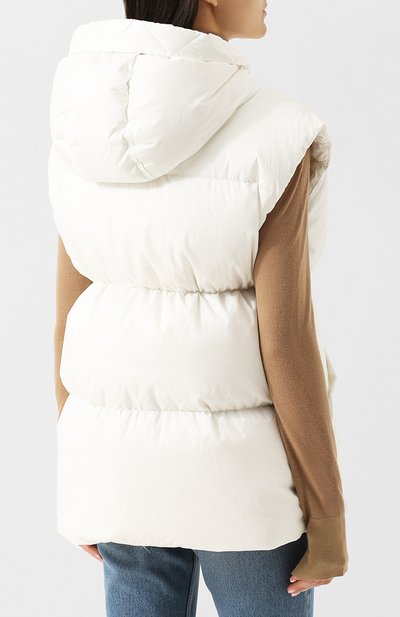 Хлопковый жилет с капюшоном и карманами MONCLER, арт. D2-093-48316-05-54012, фото 4