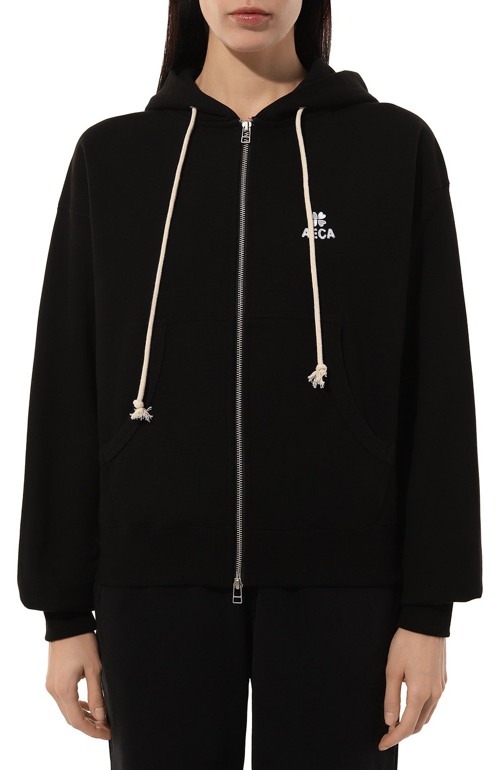 Хлопковая толстовка AECA WHITE, арт. FWCMFWBDTSZSO001C0, фото 3