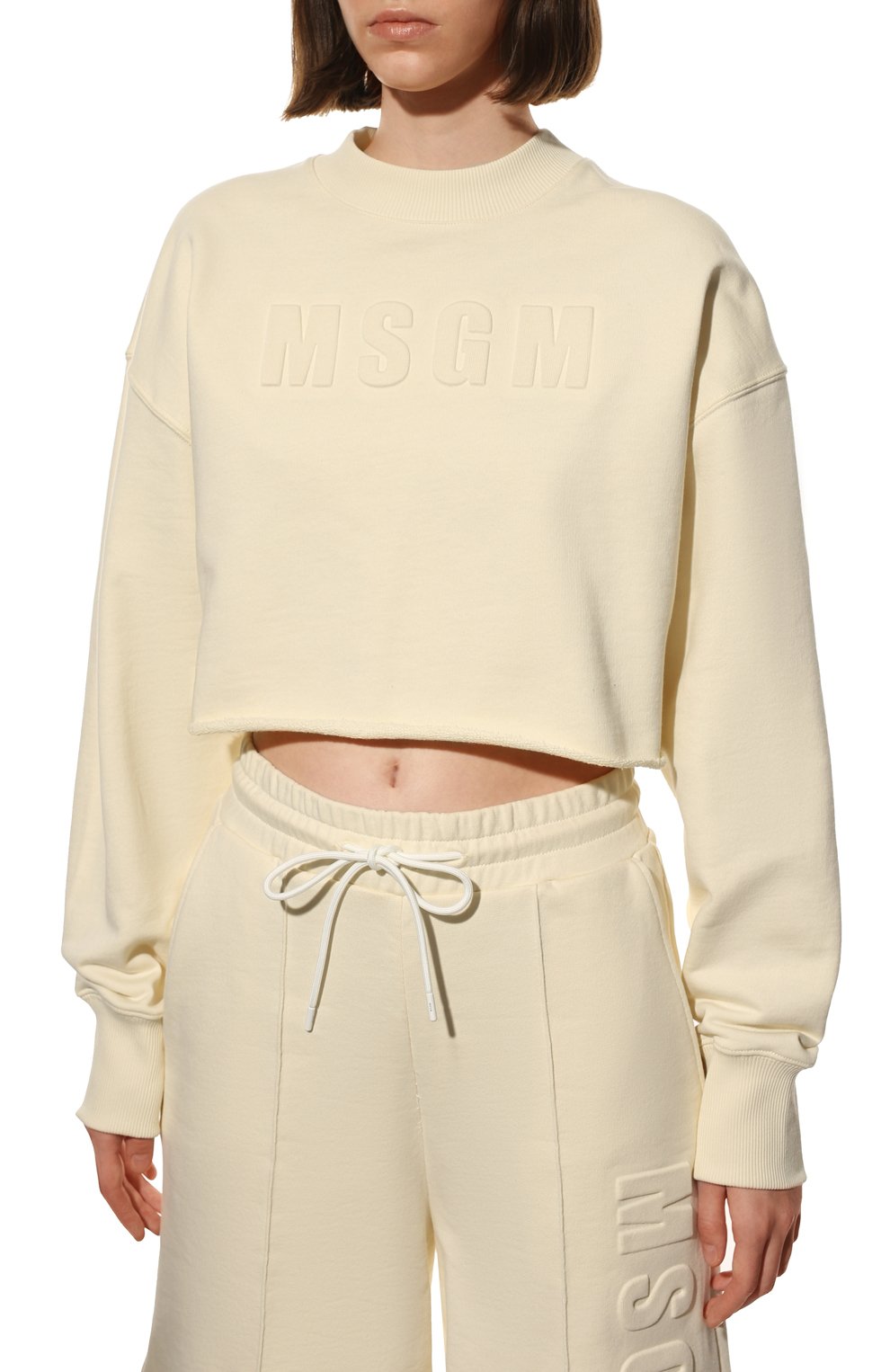 Хлопковый свитшот MSGM, арт. 3241MDM92 227299, фото 3