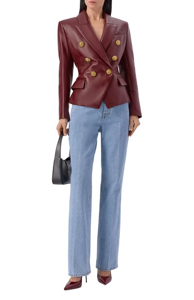 Джинсы BALMAIN голубого цвета по цене 117500 руб., арт. GF1MI070/DG11, фото 2 Джинсы BALMAIN, арт. GF1MI070/DG11, фото 2