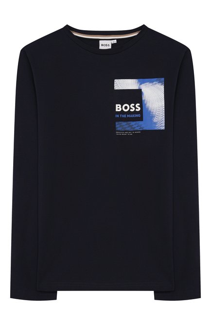 Хлопковый лонгслив BOSS, арт. J51215/14A-16A