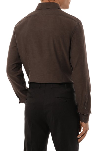 Хлопковая сорочка CORNELIANI, арт. 94P002-9411520, фото 4