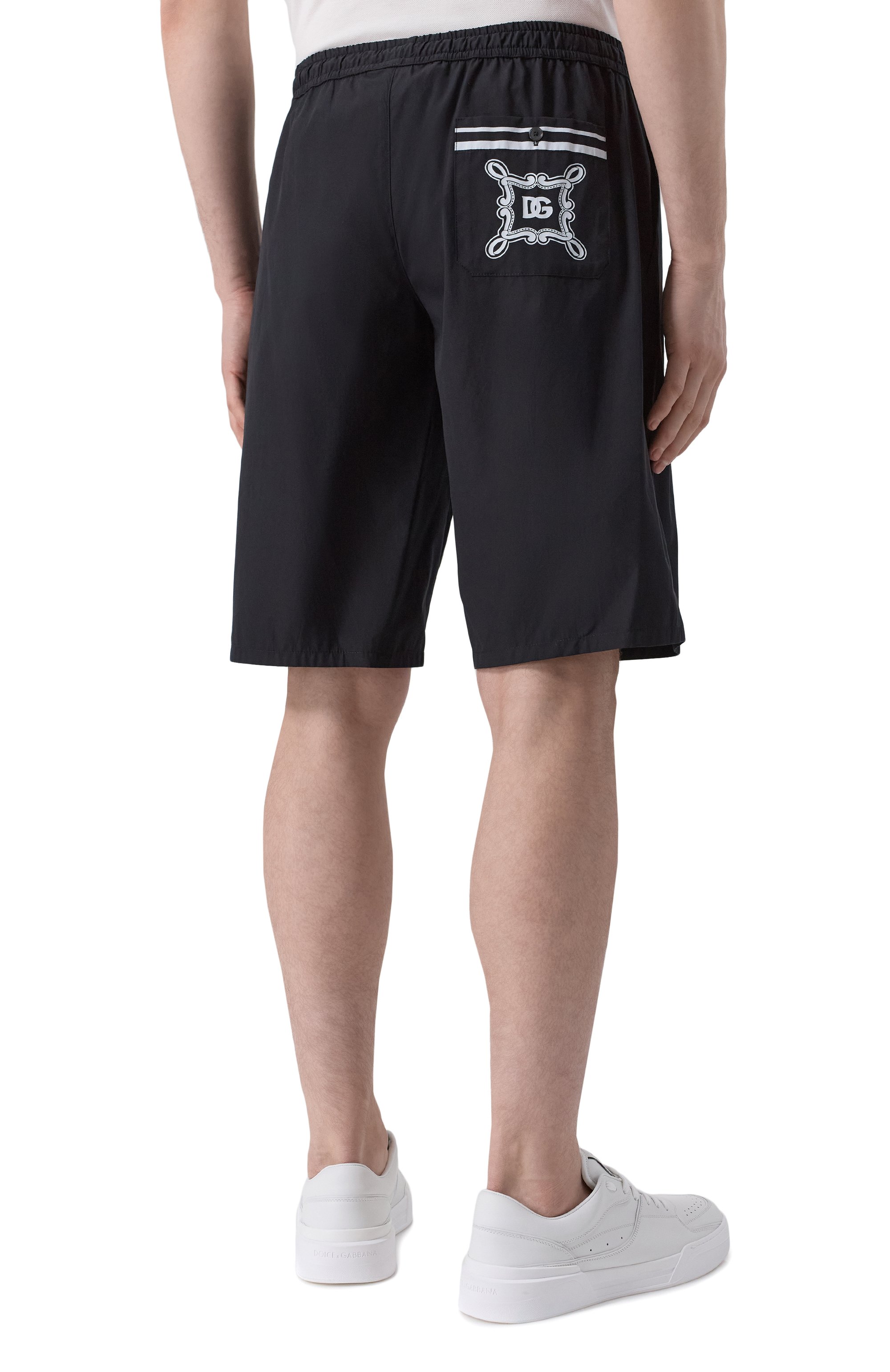 Хлопковые шорты DOLCE & GABBANA, арт. GV37AT/GI960, фото 4