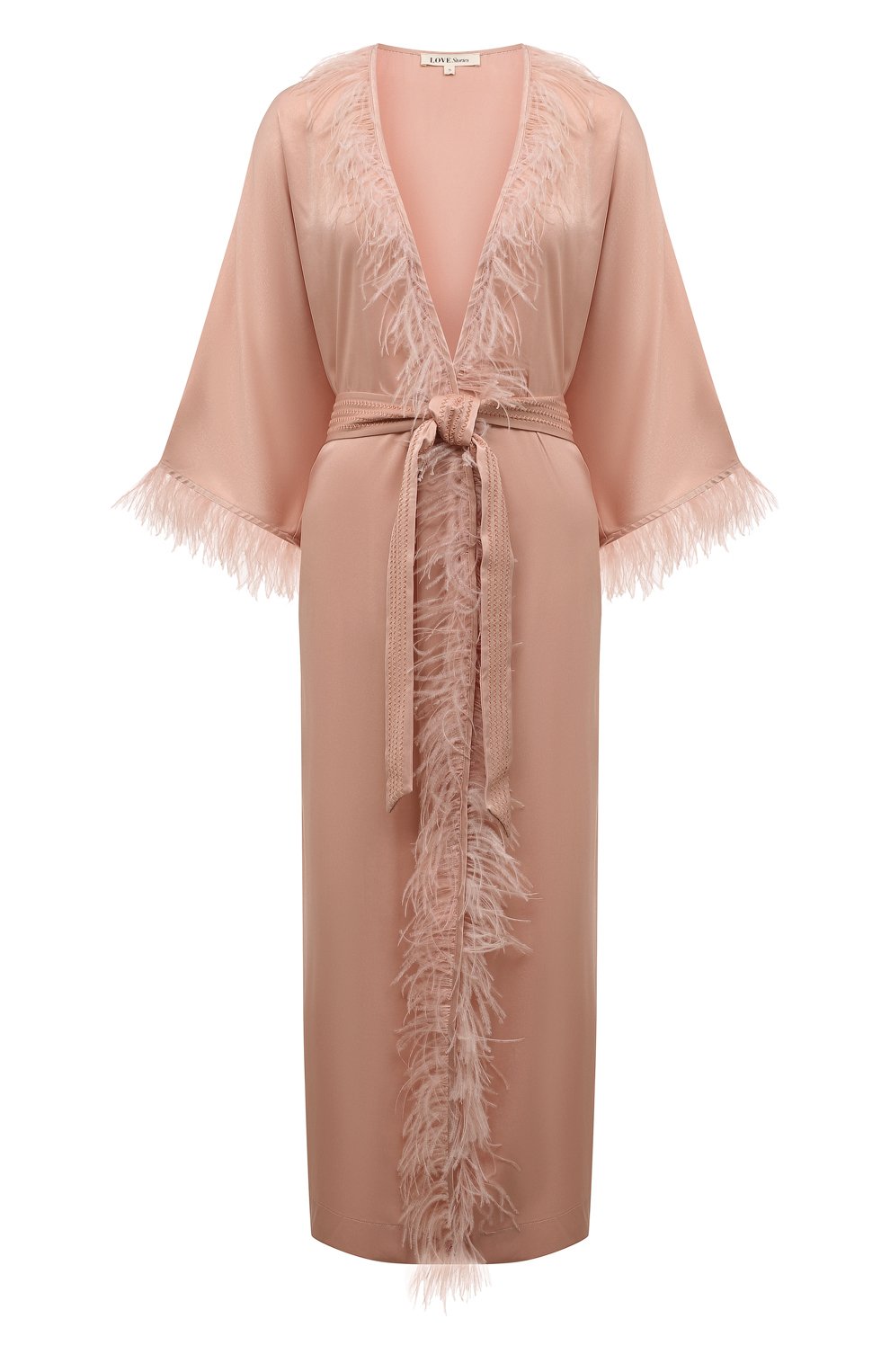 Халат с отделкой перьями LOVE STORIES, арт. L2293801573, фото 1