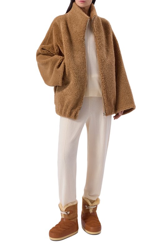 Замшевые полусапоги EVX Igloo Moon Boot 80D1470070 Коричневый  80D1470070 Фото 3