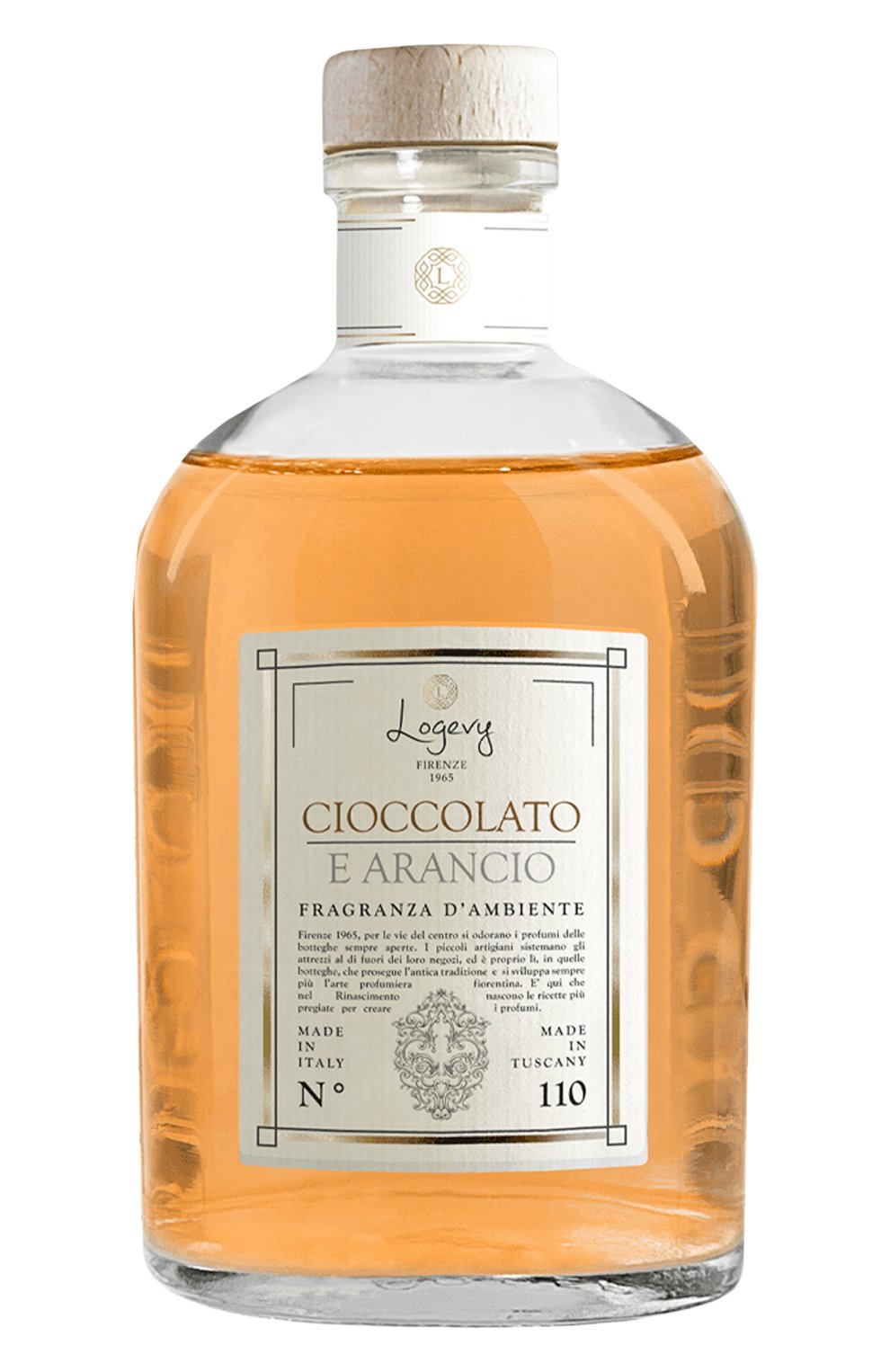 Диффузор cioccolato e arancio / "шоколад & апельсин" (ваза 3000ml + рефил 6x500ml) LOGEVY FIRENZE 1965 бесцветного цвета по цене 63500 руб., арт. 8050519371094, фото 1 Диффузор cioccolato e arancio / "шоколад & апельсин" (ваза 3000ml + рефил 6x500ml) LOGEVY FIRENZE 1965, арт. 8050519371094, фото 1