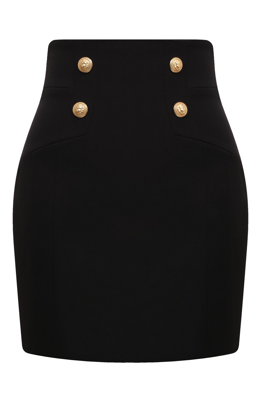 Шерстяная юбка BALMAIN, арт. BF1LB810/WC09, фото 1