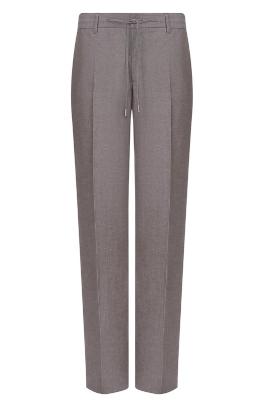 Брюки из хлопка и льна MVST MKATTY22/802 Бежевый MKATTY22/802