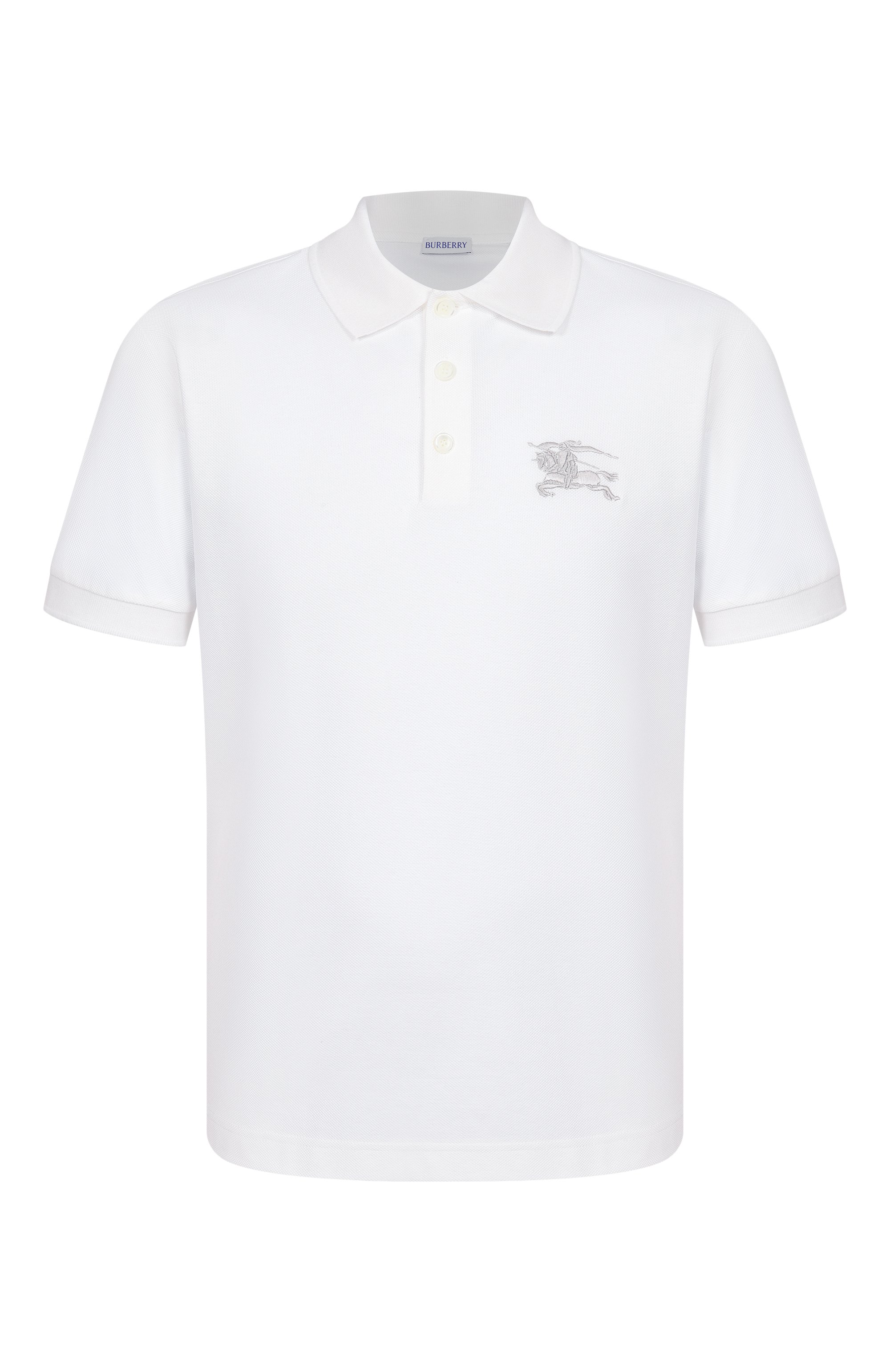 Хлопковое поло BURBERRY, арт. 8119009, фото 1