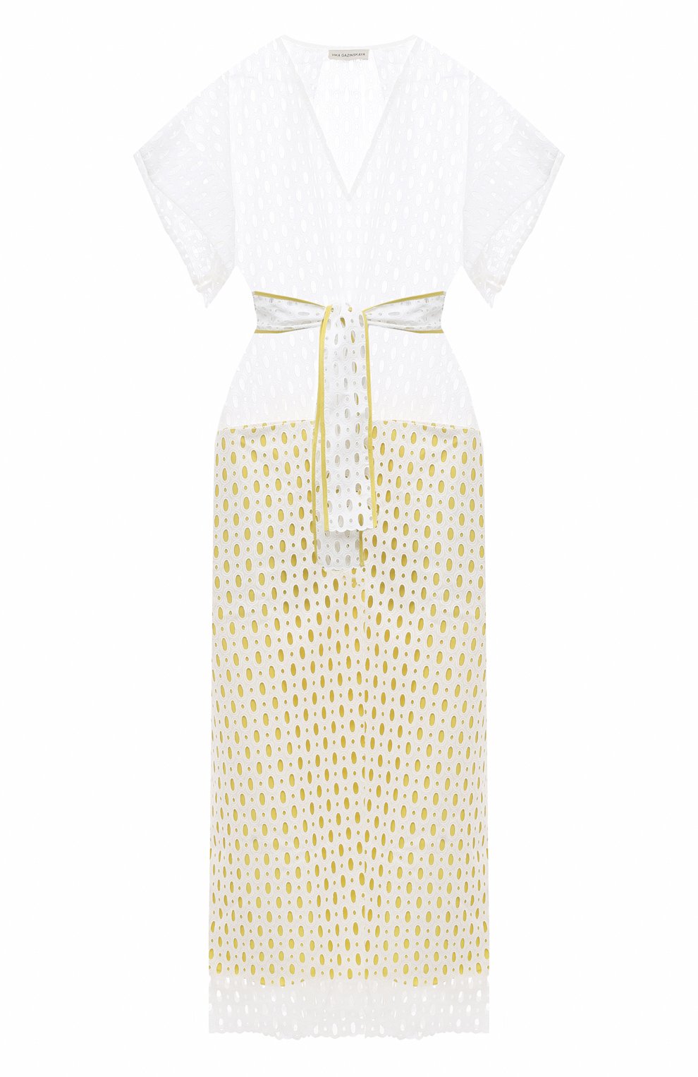 Хлопковое платье VIKA GAZINSKAYA, арт. S23-13203-100/802, фото 1