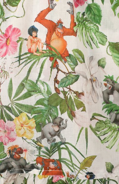 Туники с принтом и оборками MONNALISA, арт. 991901, фото 3