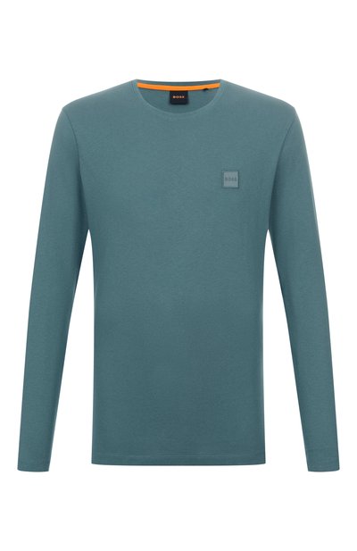 Мужская хлопковый лонгслив BOSS ORANGE, арт. 50512111