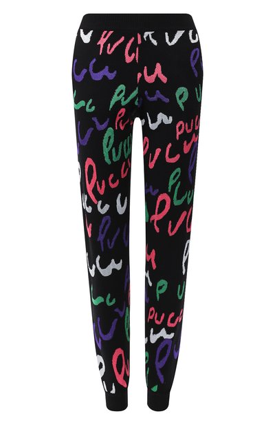 Женские джоггеры из смеси вискозы и шерсти EMILIO PUCCI, арт. 9RKT01/9R961