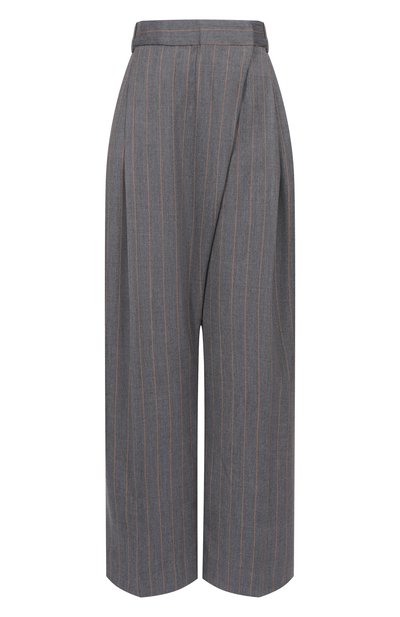 Женские брюки из шерсти и вискозы GANNI, арт. W0761/7013