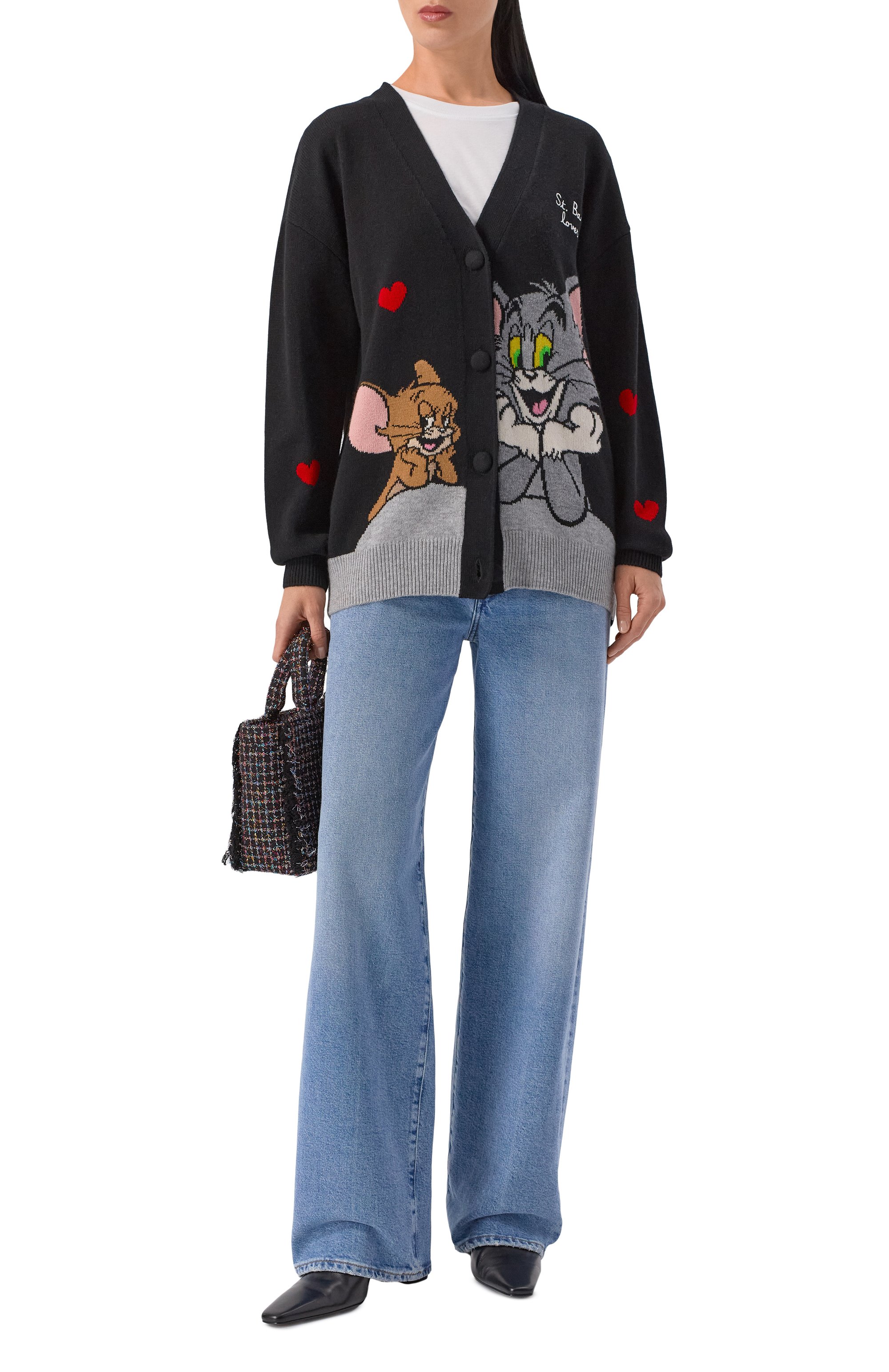 Кардиган из шерсти и вискозы MC2 SAINT BARTH, арт. SASI001-04138I/SASI, фото 2