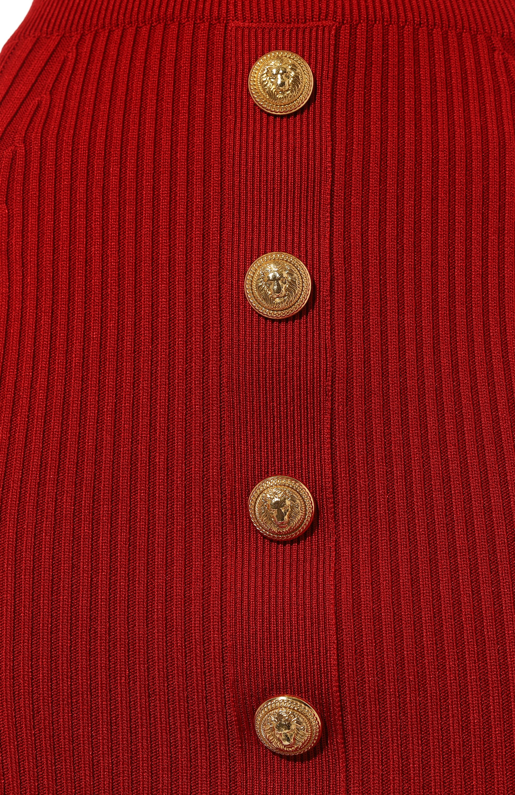 Юбка из вискозы BALMAIN, арт. BF1LC200/KE18, фото 5