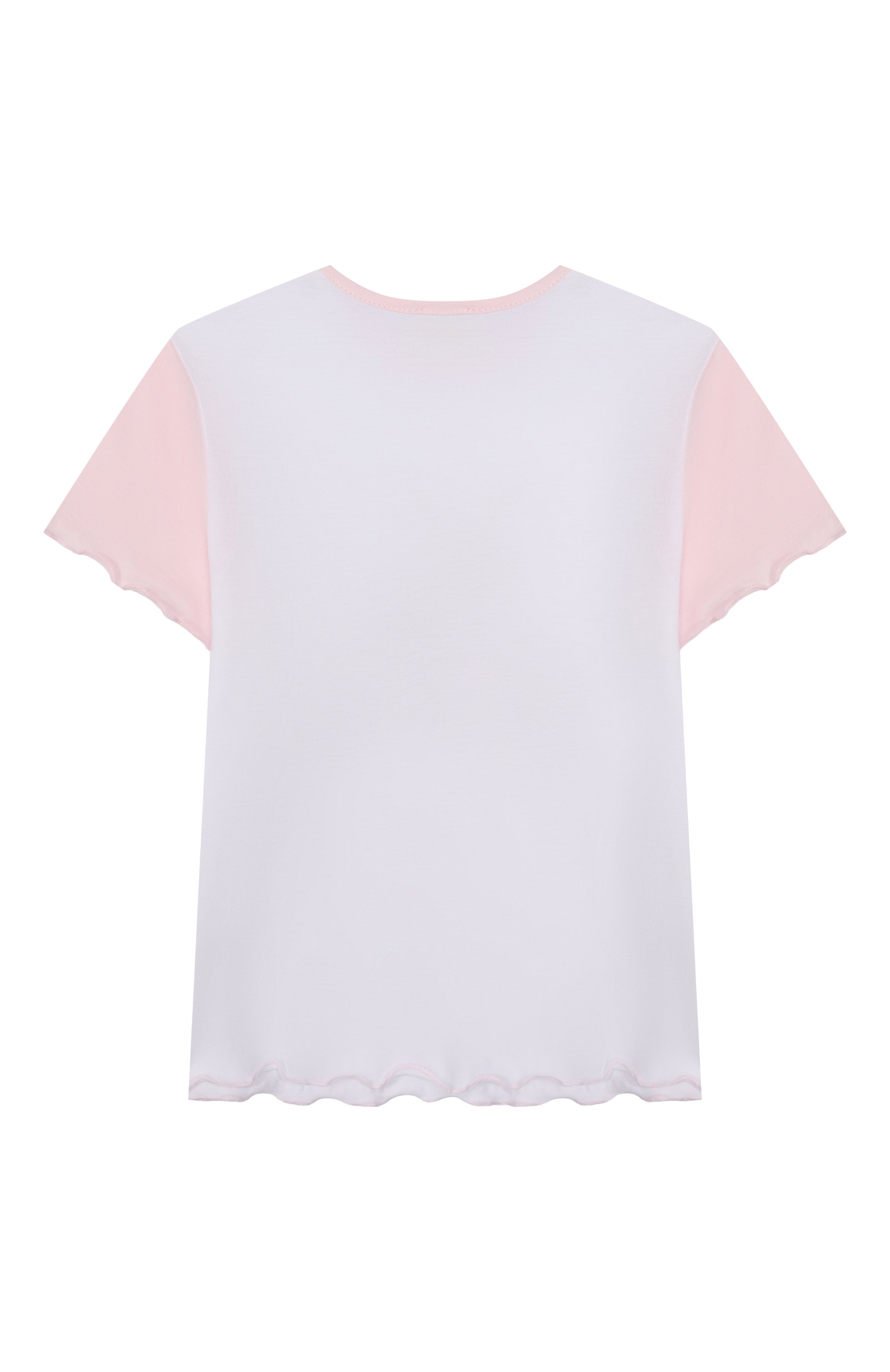 Хлопковая пижама STORY LORIS светло-розового цвета по цене 11550 руб., арт. 56055, фото 3 Хлопковая пижама STORY LORIS, арт. 56055, фото 3