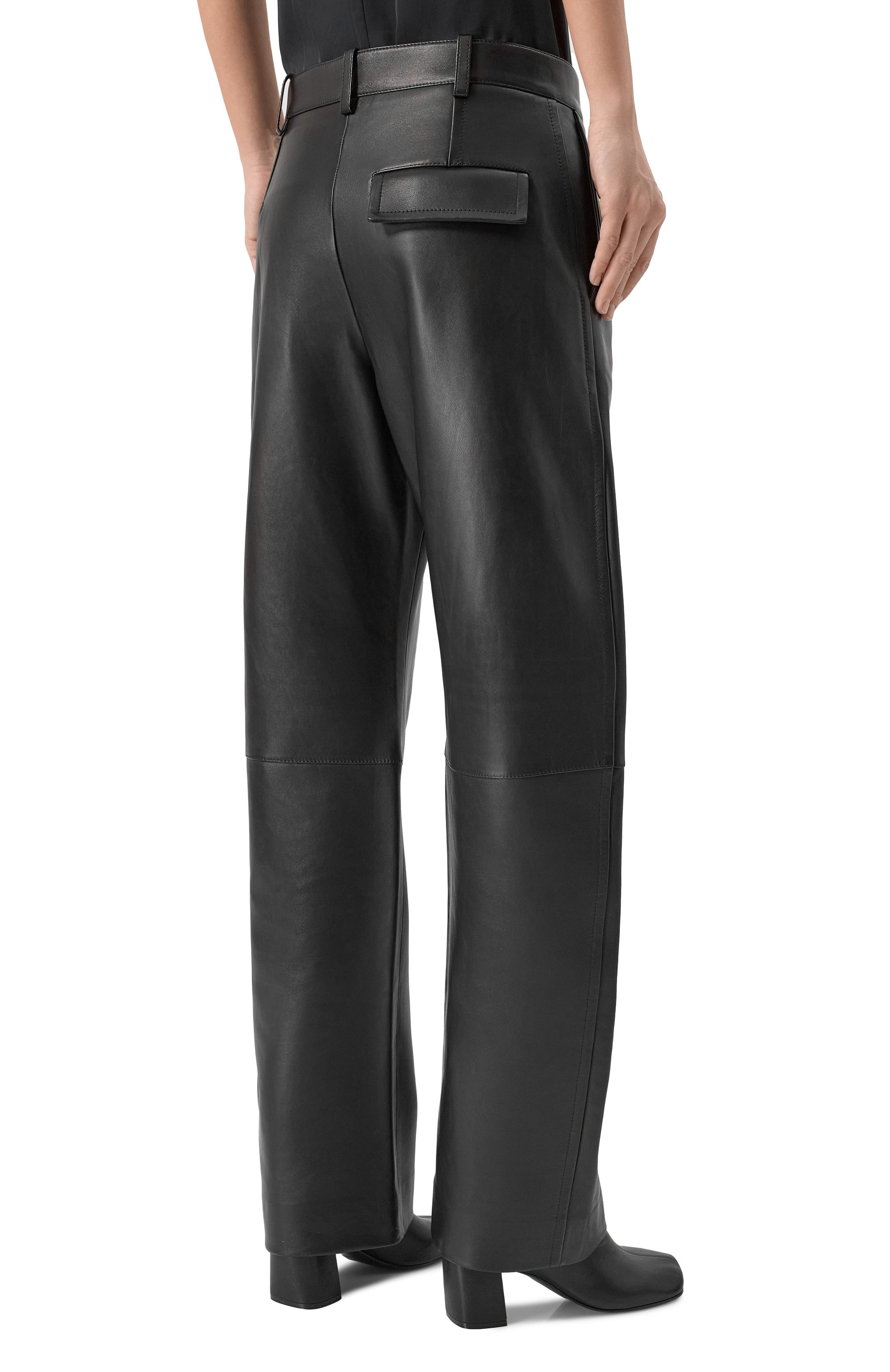 Кожаные брюки BOTTEGA VENETA, арт. 797751 V3WT0, фото 4