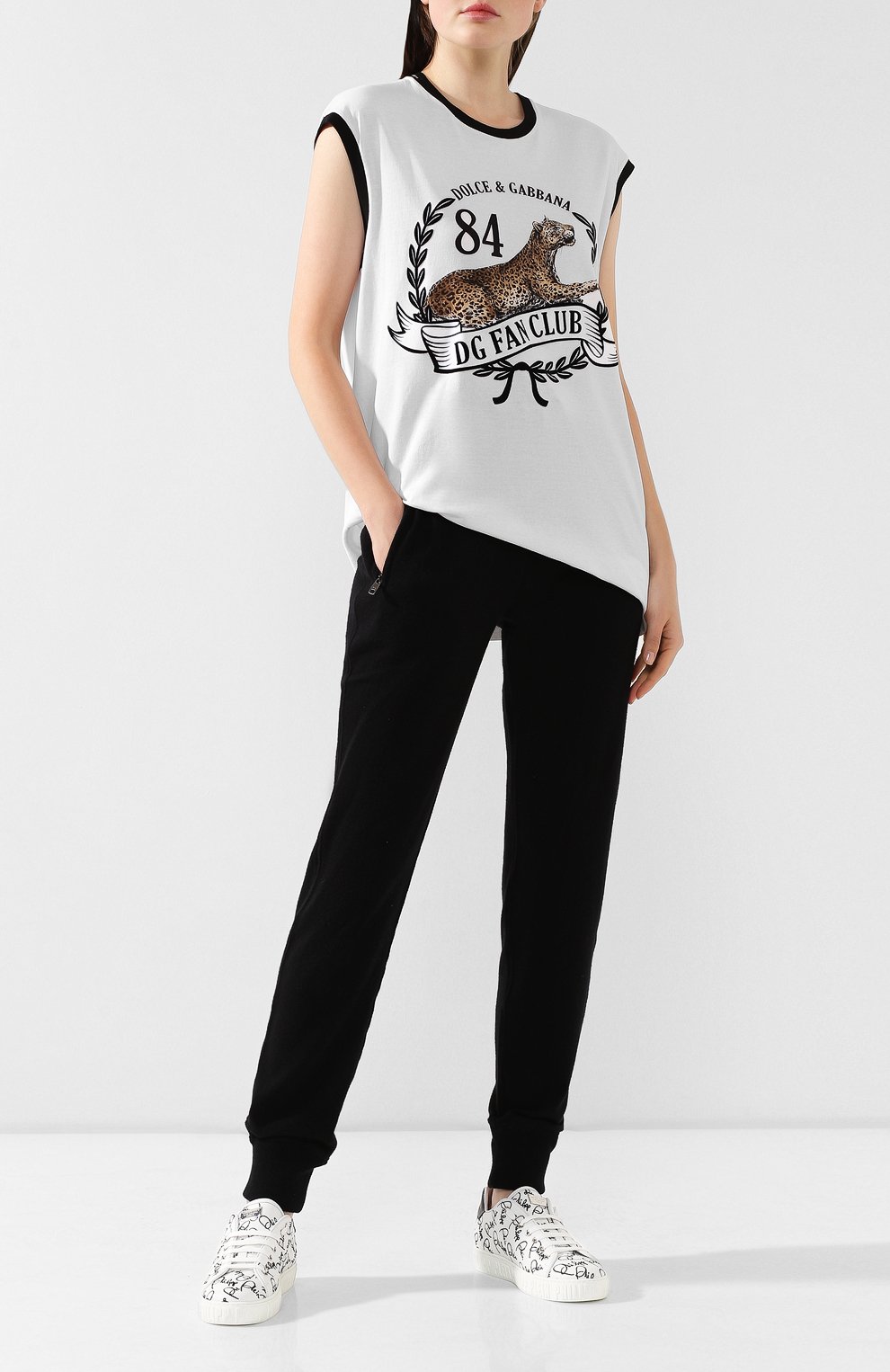 Хлопковая футболка DOLCE & GABBANA, арт. F8H93T/G7TAW, фото 2