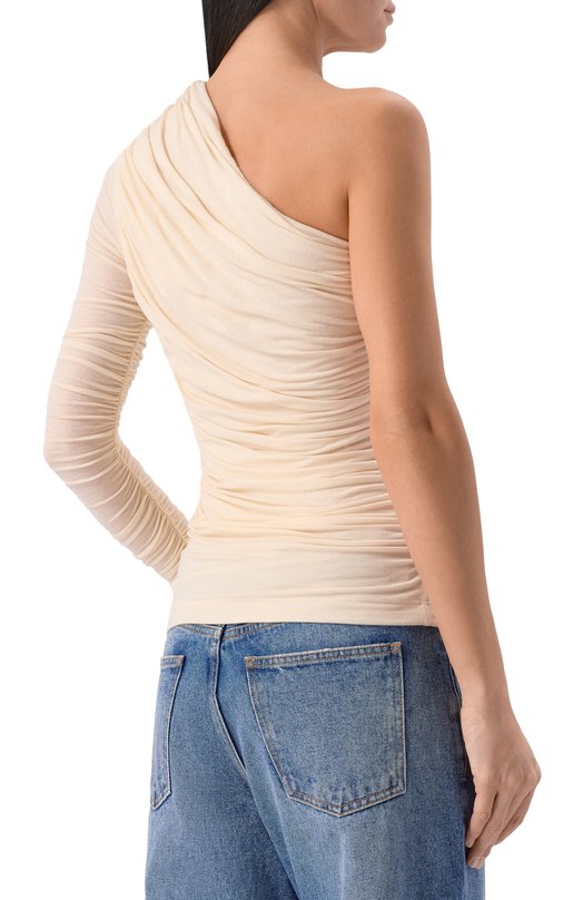 Топ из лиоцелла Annette Agolde A7406-1618 Кремовый  A7406-1618 Фото 4