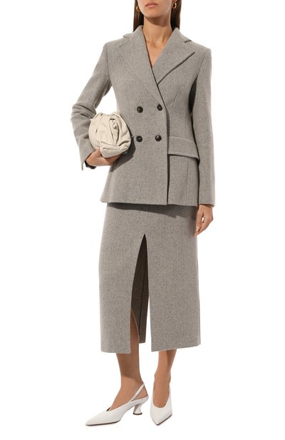 Жакет из шерсти и вискозы ERIKA CAVALLINI, арт. P4WG02, фото 2