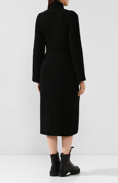 Кардиган OFF-WHITE черного цвета по цене 77300 руб., арт. 0WHB009F19F980501000, фото 4 Кардиган OFF-WHITE, арт. 0WHB009F19F980501000, фото 4
