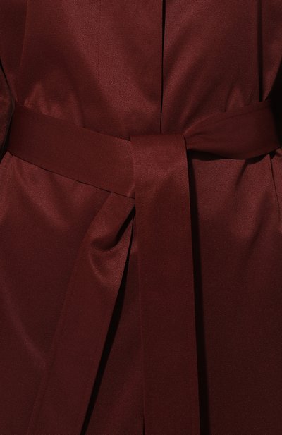 Плащ JM STUDIO бордового цвета по цене 50950 руб., арт. FW242520, фото 5 Плащ JM STUDIO, арт. FW242520, фото 5