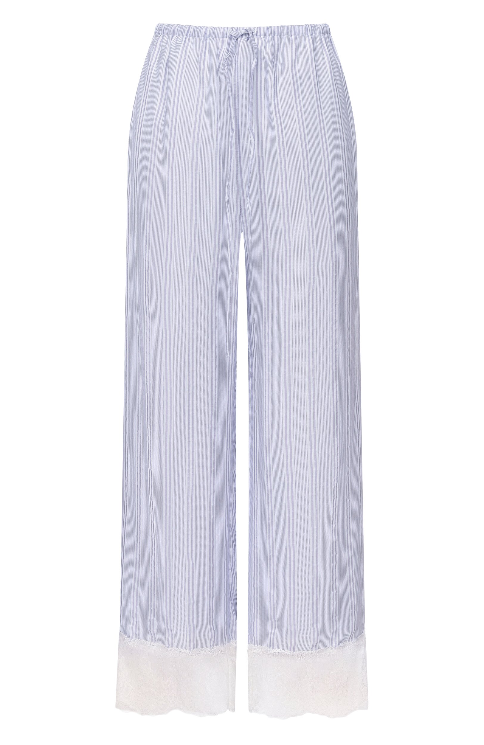 Шелковые брюки FRAME DENIM, арт. WE26WPA012/THE STRIPE LACE L0UNGE PANT, фото 1
