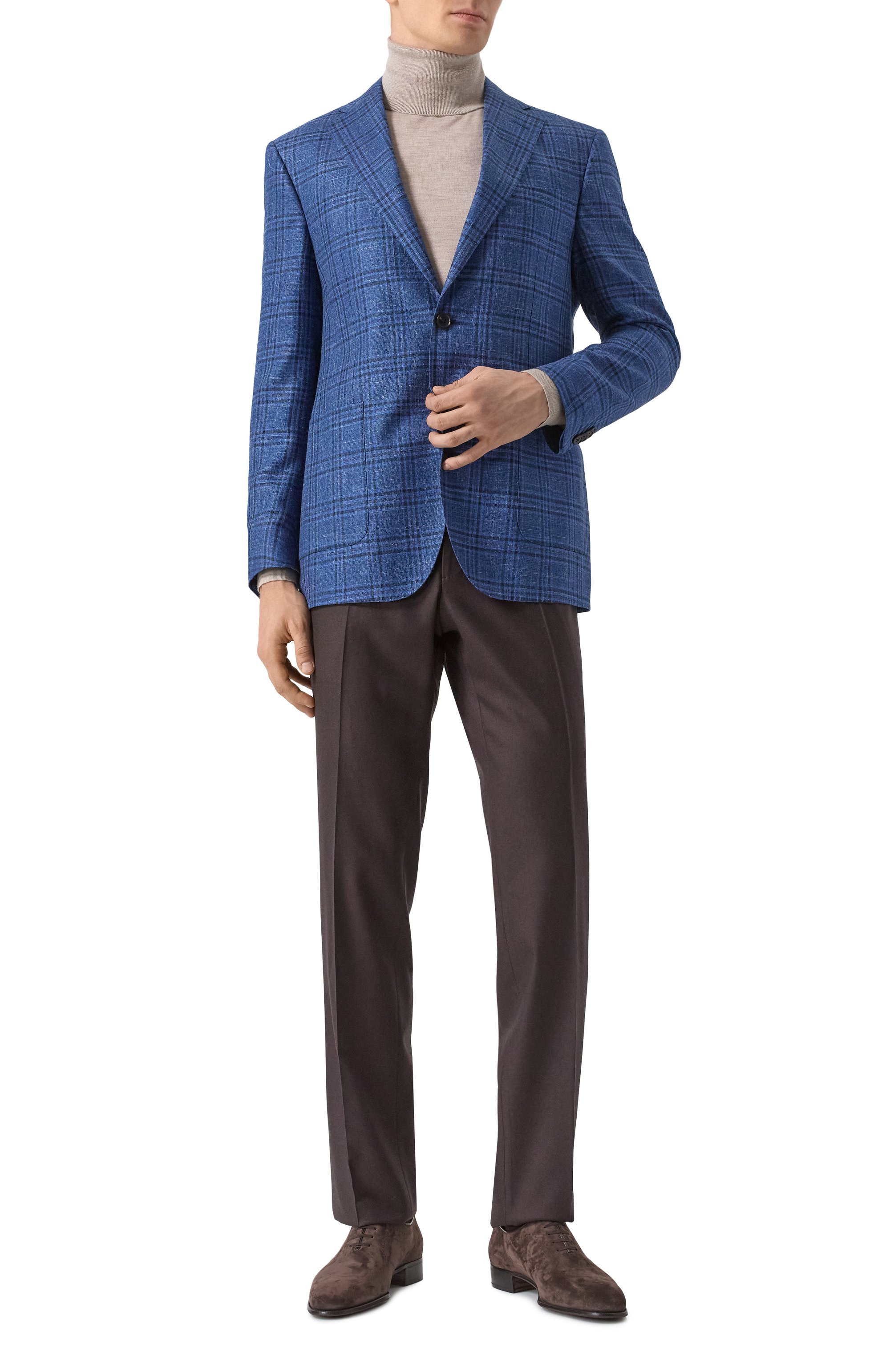 Пиджак из шерсти и шелка CORNELIANI, арт. 256018-2516200, фото 2