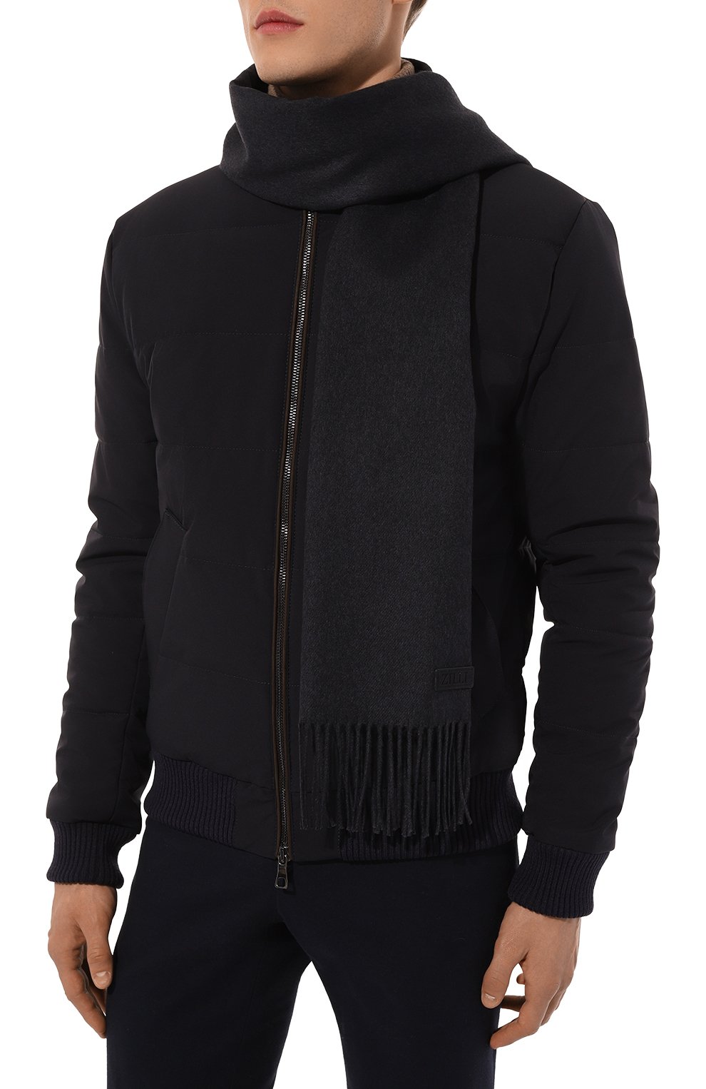 Шарф из шелка и кашемира ZILLI, арт. SQIN00M0236VZL000, фото 2