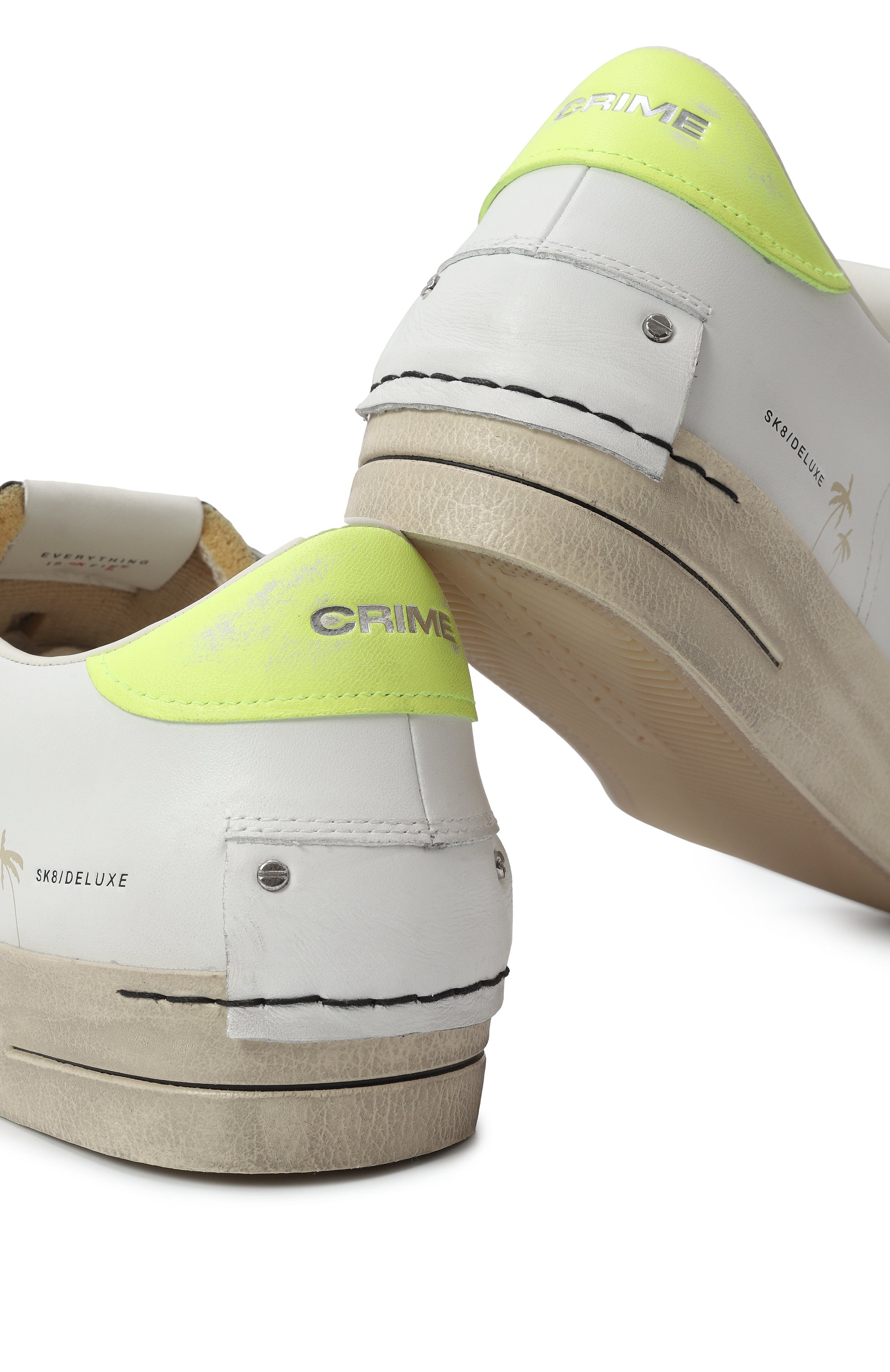 Кожаные кеды sk8 deluxe CRIME LONDON, арт. 14108PP7, фото 8