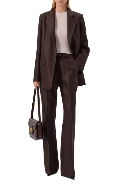 Женские шелковые брюки MVST, арт. M25.1PW.T004/ZEGNA