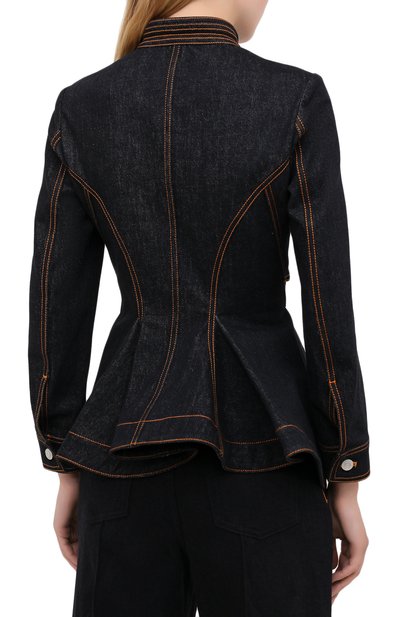 Джинсовый жакет ALEXANDER MCQUEEN, арт. 628168/QMAA2, фото 4