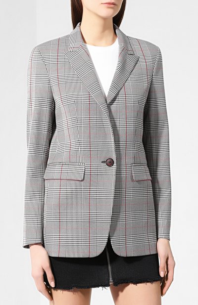 Жакет из вискозы SEVEN LAB, арт. J19SPDP-2/1/1 bordo/black, фото 3