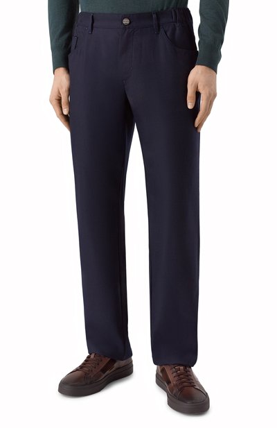 Шерстяные брюки ZILLI, арт. J5T101M0201VSGE00, фото 3