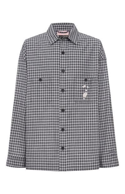 Мужская хлопковая рубашка AN OTHER DATE, арт. F50DMASI065