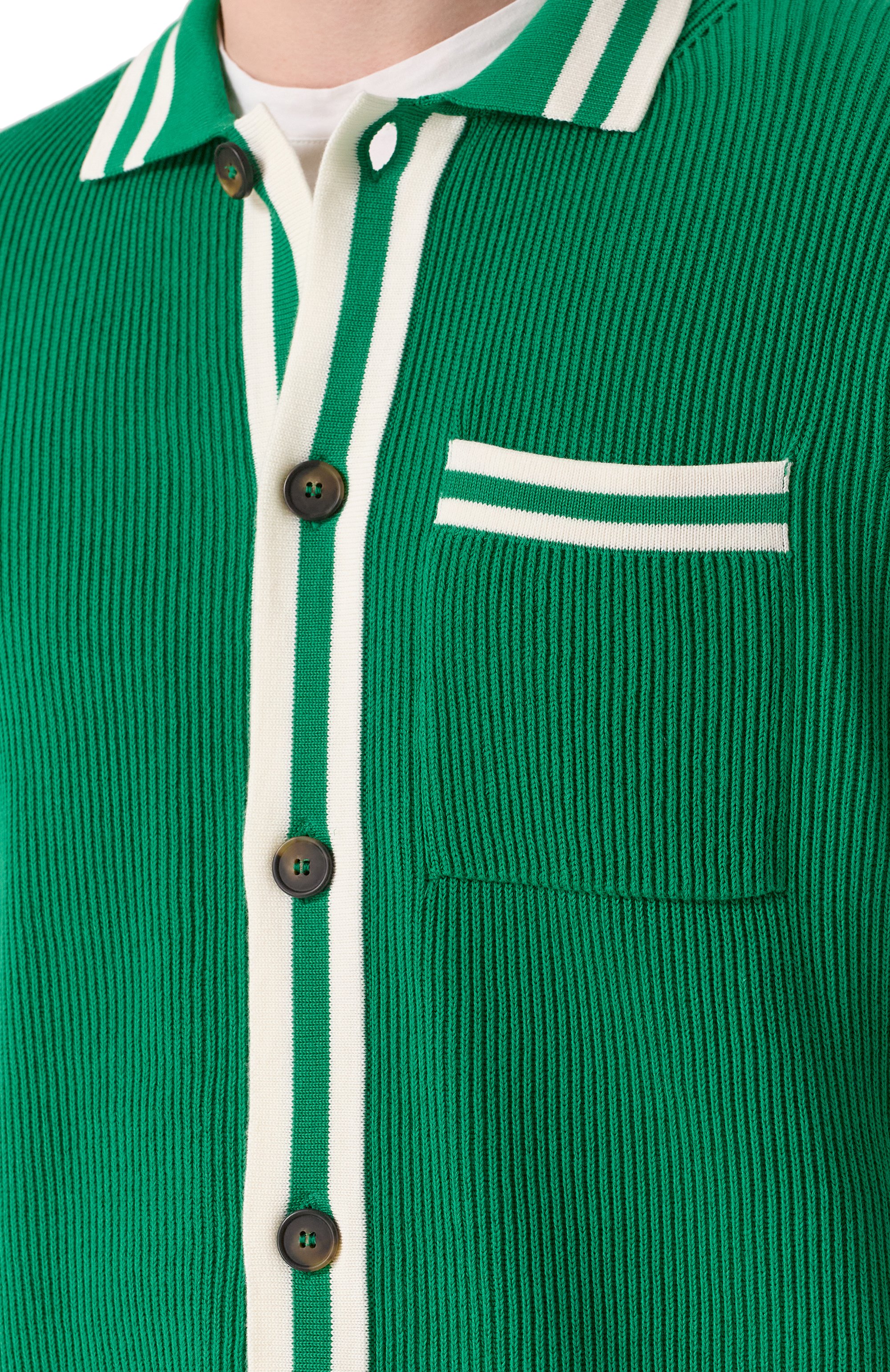 Хлопковая рубашка KITON, арт. UMM064402, фото 5