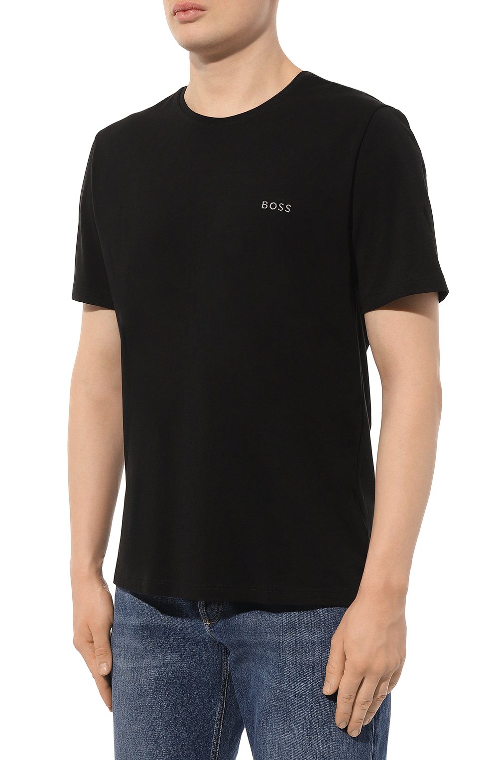 Хлопковая футболка BOSS, арт. 50515391, фото 3
