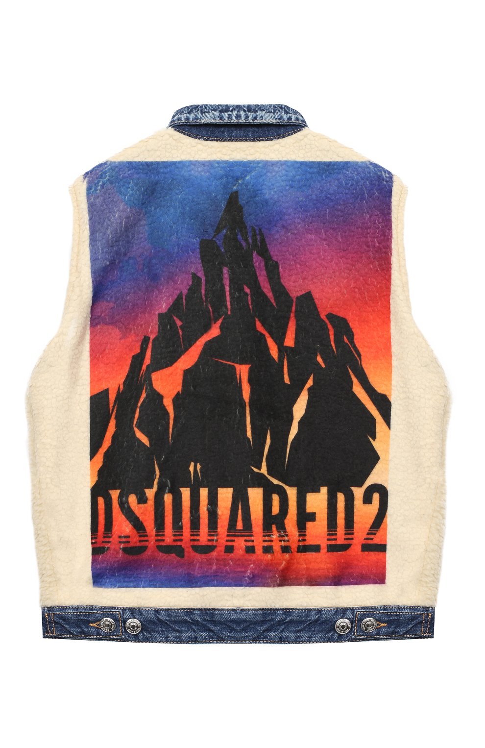 Джинсовый жилет DSQUARED2, арт. DQ0484-D002E, фото 2